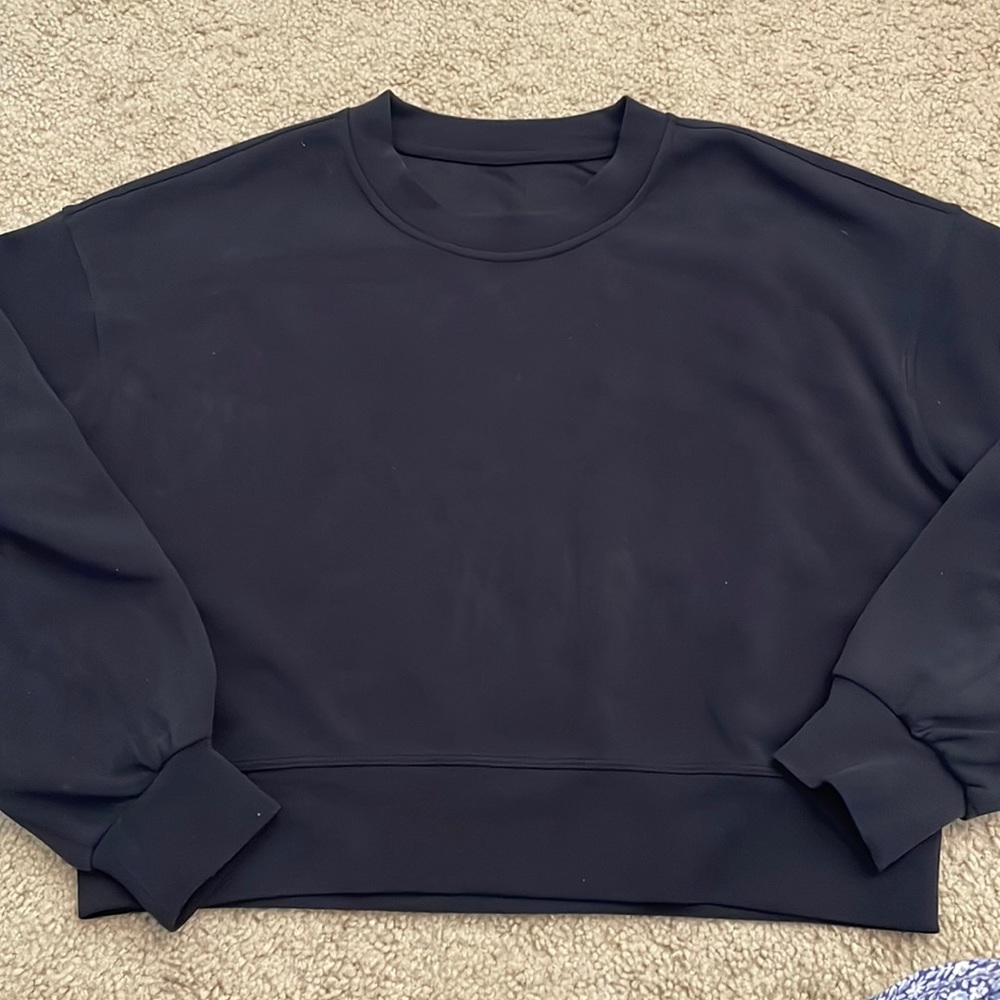 Perfectly Oversized Cropped Crew (Softstreme)